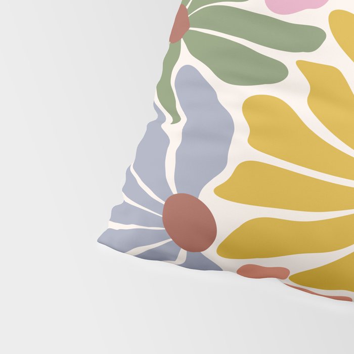Big Groovy Flower - Vintage Pillow Sham Gallery Image 4
