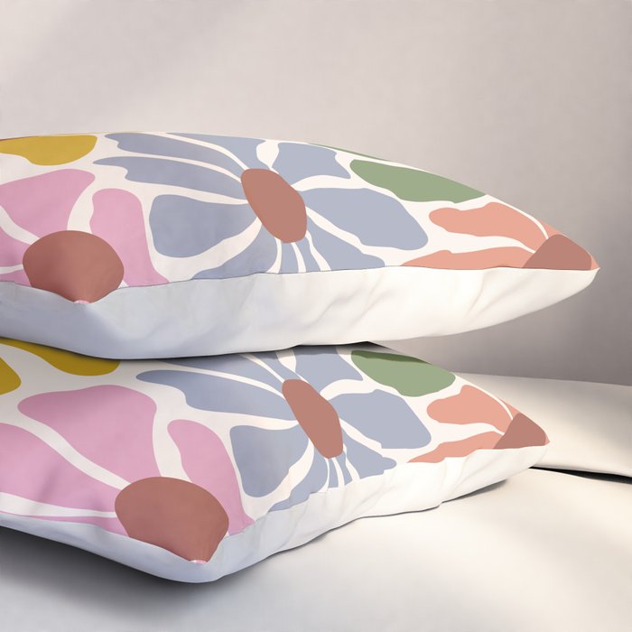 Big Groovy Flower - Vintage Pillow Sham Gallery Image 3