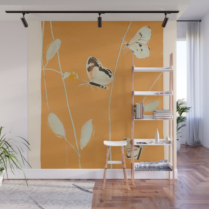 Butterflies 3 Wall Mural Gallery Image 1