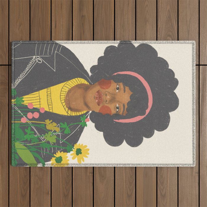 Let it be Outdoor Rug Gallery Image 1