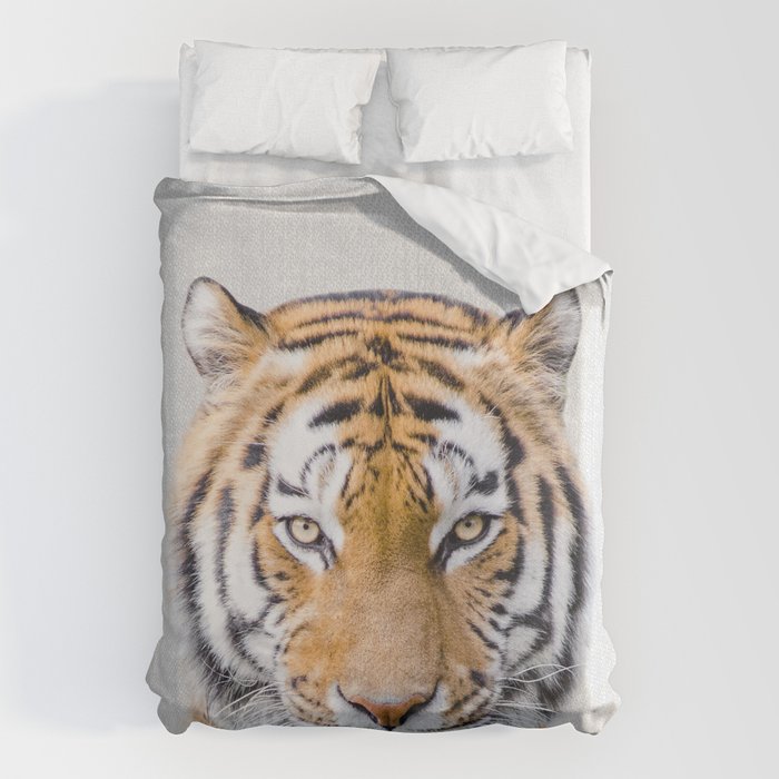 Tiger - Colorful Duvet Cover Gallery Image 1