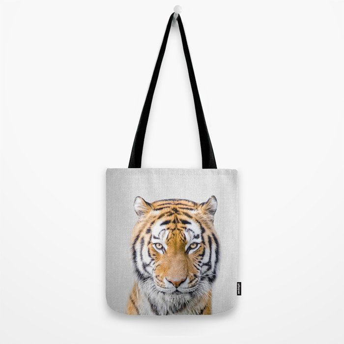 Tiger - Colorful Tote Bag Gallery Image 2
