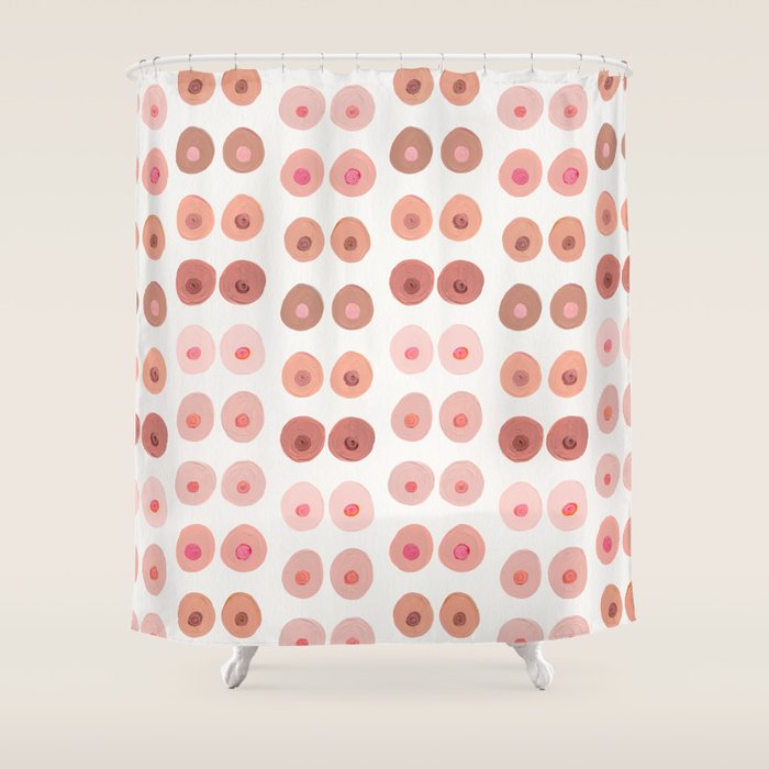 Boobs Shower Curtain Gallery Image 1