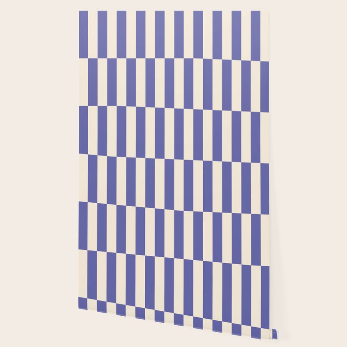 Strippy - Very Peri Wallpaper Gallery Image 2