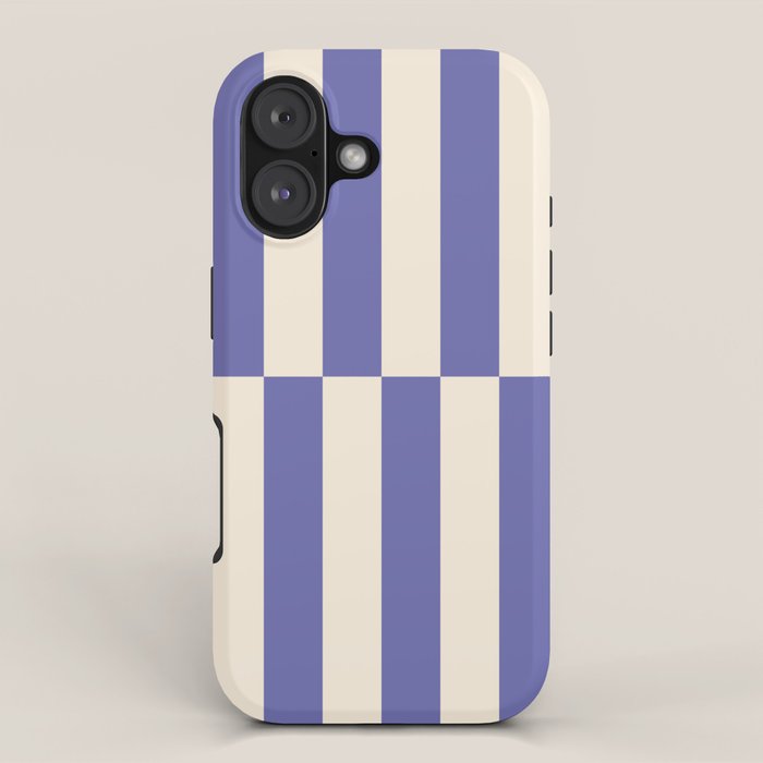 Strippy - Very Peri iPhone Case Gallery Image 1