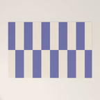 Strippy - Very Peri Welcome Mat Gallery Image 1