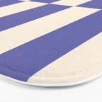 Strippy - Very Peri Bath Mat Gallery Image 3