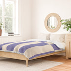 Strippy - Very Peri Duvet Cover Gallery Image 2