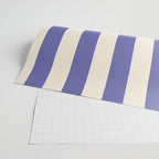 Strippy - Very Peri Wrapping Paper Gallery Image 2