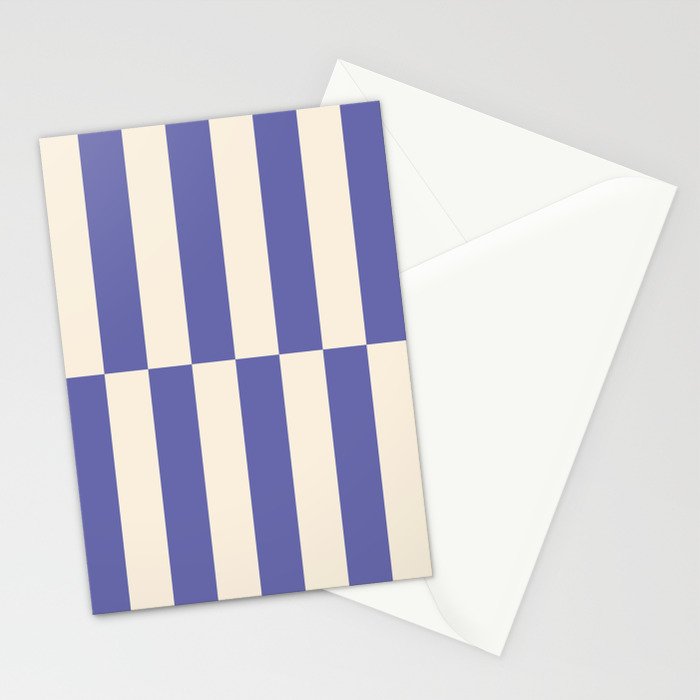 Strippy - Very Peri Stationery Card Gallery Image 2