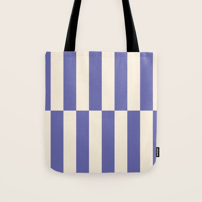 Strippy - Very Peri Tote Bag Gallery Image 1