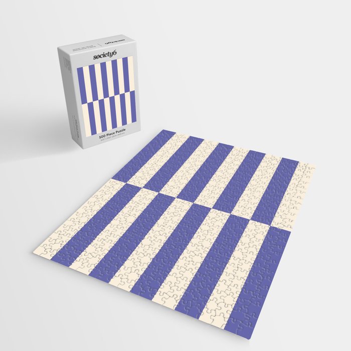 Strippy - Very Peri Jigsaw Puzzle Gallery Image 2