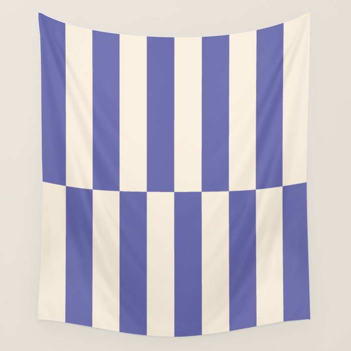 Strippy - Very Peri Wall Tapestry Gallery Image 1