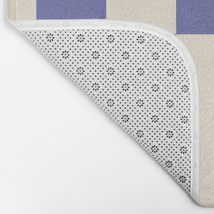 Strippy - Very Peri Bath Mat Gallery Image 2