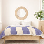Strippy - Very Peri Duvet Cover Gallery Image 3