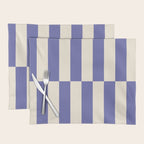 Strippy - Very Peri Placemat Gallery Image 1