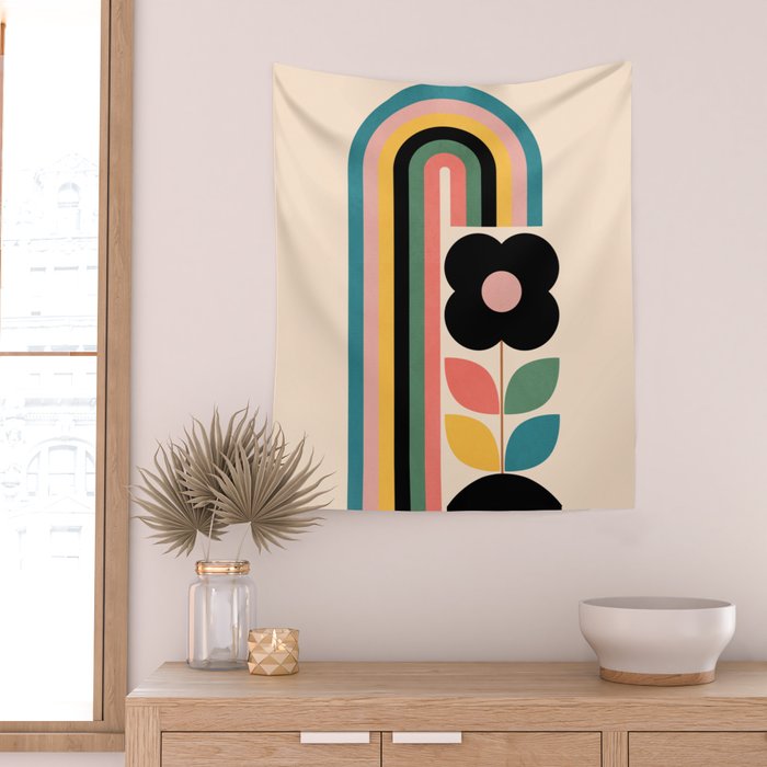 Rainbow Wall Tapestry Gallery Image 2
