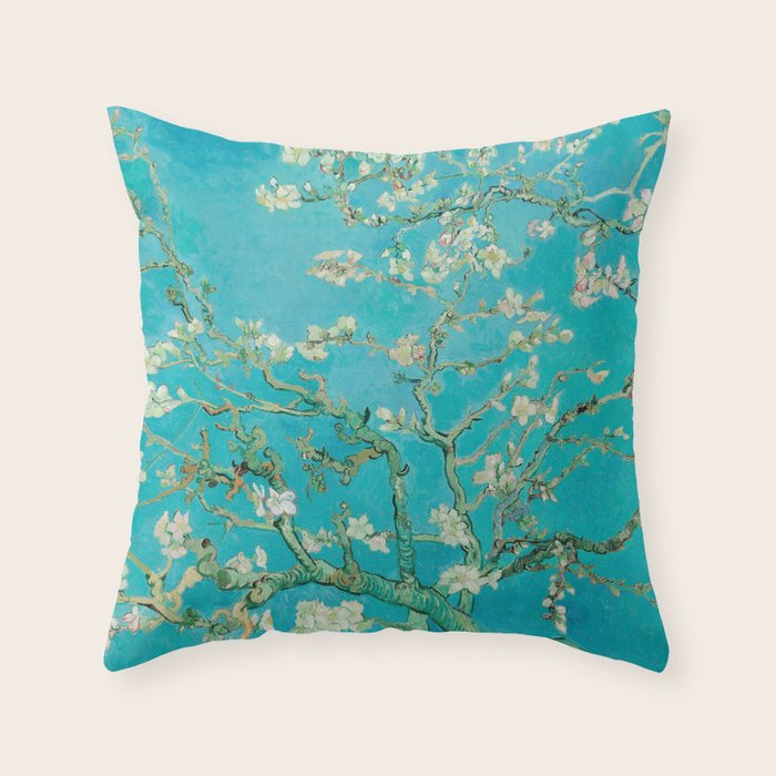 Almond Blossom Van Gogh Throw Pillow Gallery Image 6