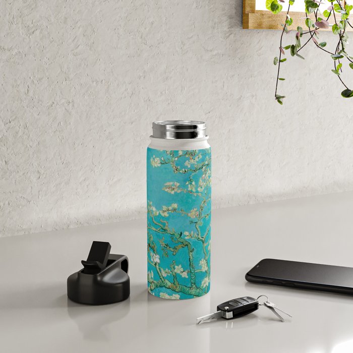 Almond Blossom Van Gogh Water Bottle Gallery Image 4