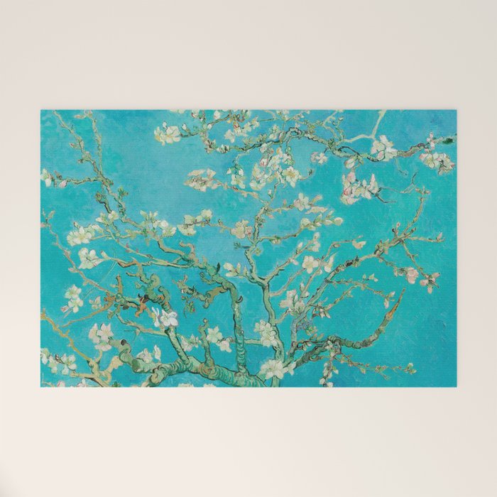 Almond Blossom Van Gogh Welcome Mat Gallery Image 1