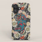 dragon tattoo dark iPhone Case Gallery Image 1