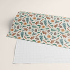 Farm house Christmas Burlap Wrapping Paper Gallery Image 2