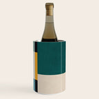 Modern Geometric Minimalist Abstract Artwork Wine Chiller Gallery Image 3