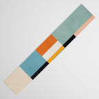 Modern Geometric Minimalist Abstract Artwork Table Runner Gallery Image 3