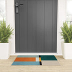 Modern Geometric Minimalist Abstract Artwork Welcome Mat Gallery Image 3