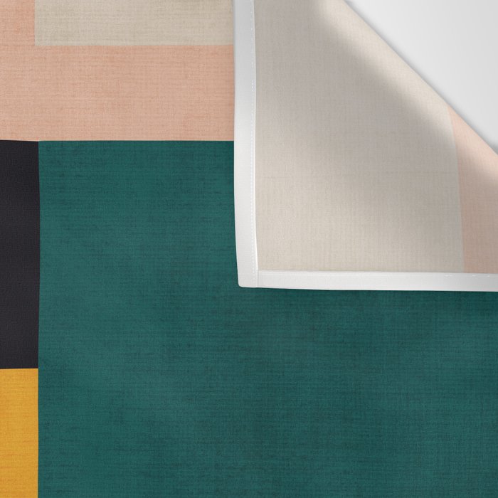 Modern Geometric Minimalist Abstract Artwork Wall Tapestry Gallery Image 3