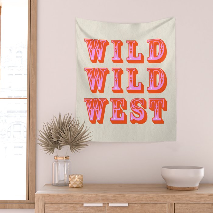 WILD WILD WEST Wall Tapestry Gallery Image 2