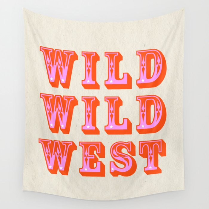 WILD WILD WEST Wall Tapestry Gallery Image 4