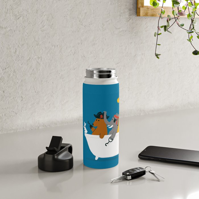 Everybody wants to be the pirate Water Bottle Gallery Image 5