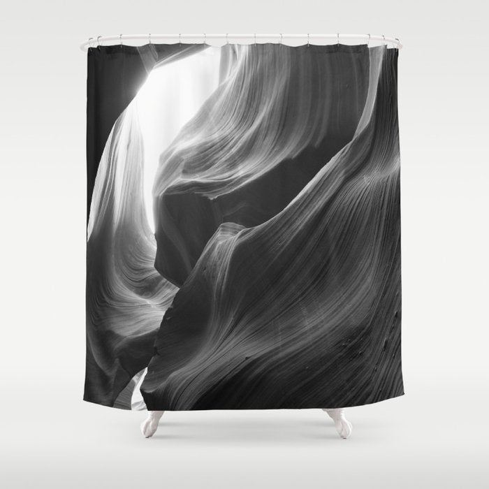 ANTELOPE CANYON XXVII / Arizona Desert Shower Curtain Gallery Image 1