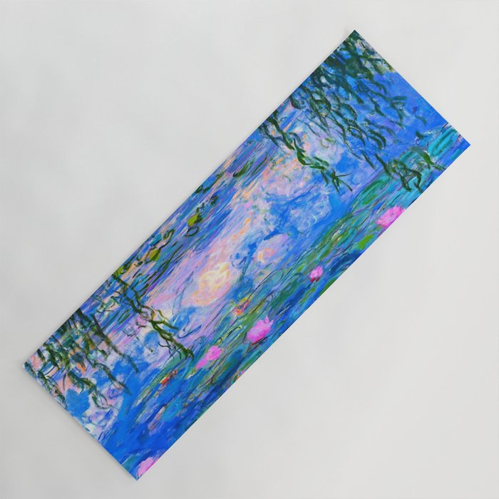 Claude Monet Water Lilies Yoga Mat Gallery Image 1