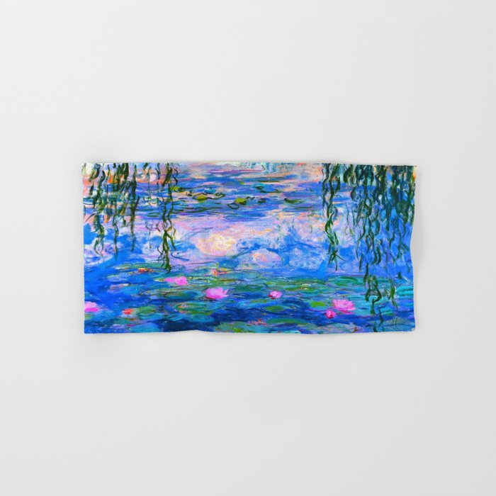 Claude Monet Water Lilies Bath Towel Gallery Image 1