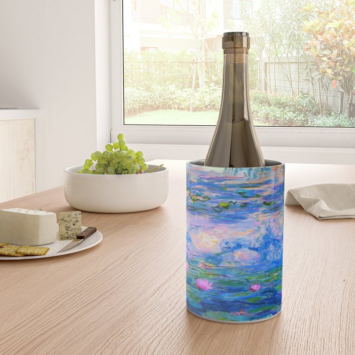 Claude Monet Water Lilies Wine Chiller Gallery Image 4