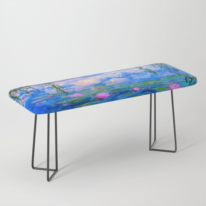 Claude Monet Water Lilies Bench Gallery Image 1