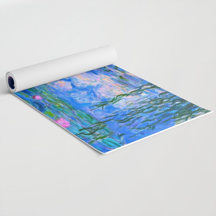 Claude Monet Water Lilies Yoga Mat Gallery Image 2