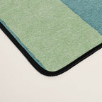 STRIPES - 005 - teal and green Desk Mat Gallery Image 4