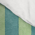 STRIPES - 005 - teal and green Comforter Gallery Image 4