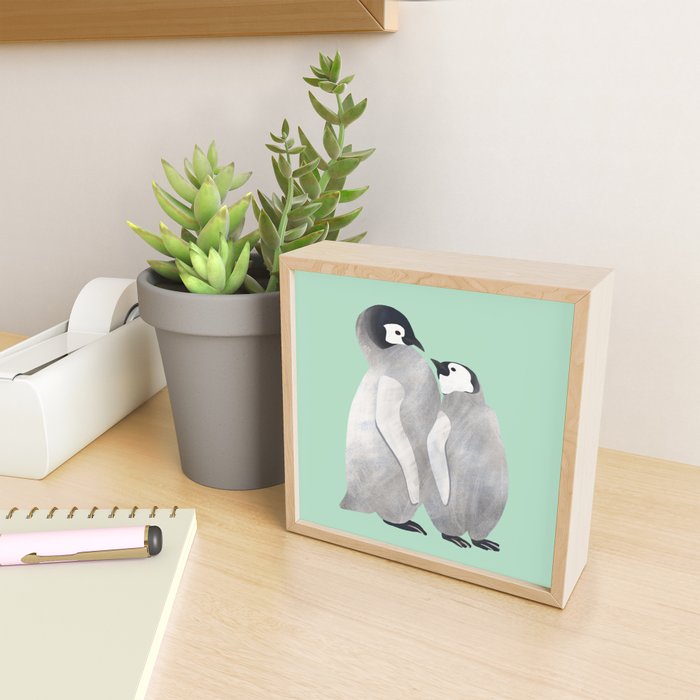 Baby Penguins Mini Art Print Gallery Image 2