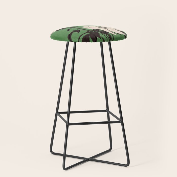 Modern Art Flowers 19 Stool Gallery Image 1