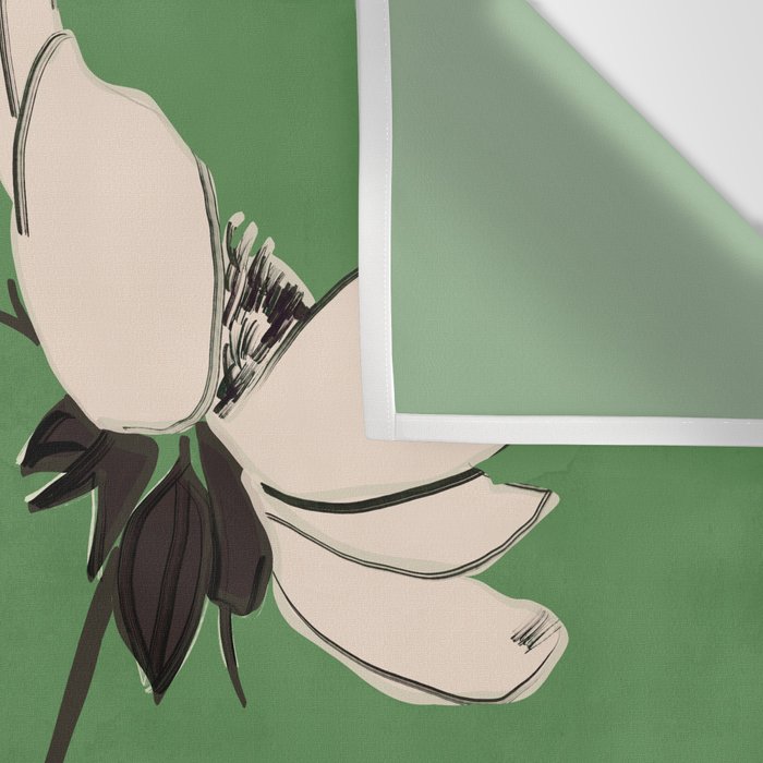 Modern Art Flowers 19 Wall Tapestry Gallery Image 3