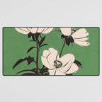 Modern Art Flowers 19 Desk Mat Gallery Image 3