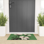 Modern Art Flowers 19 Welcome Mat Gallery Image 3