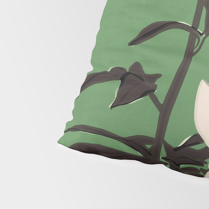 Modern Art Flowers 19 Pillow Sham Gallery Image 4