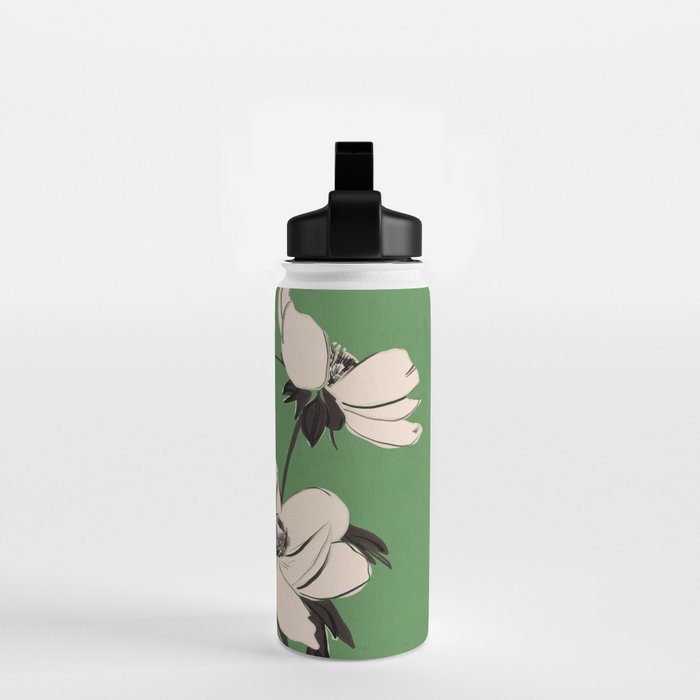 Modern Art Flowers 19 Water Bottle Gallery Image 2