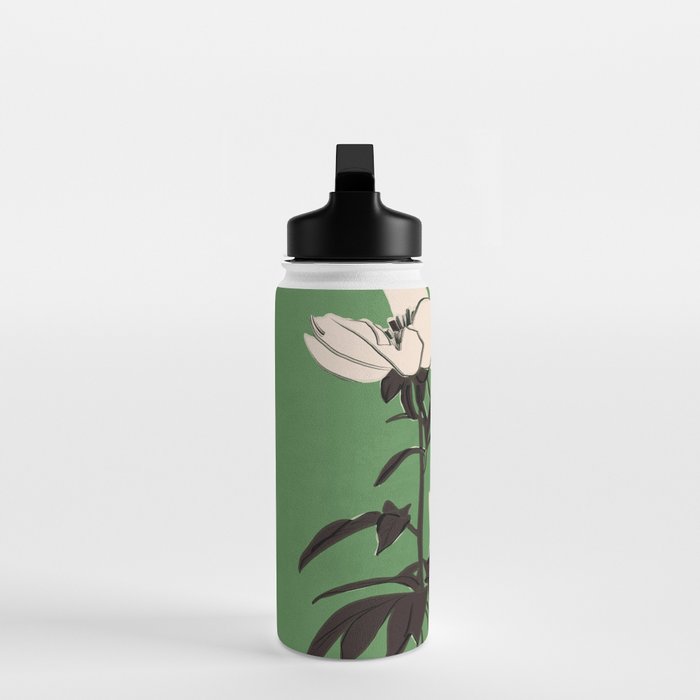Modern Art Flowers 19 Water Bottle Gallery Image 3