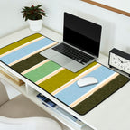 Bright Blue Towel Desk Mat Gallery Image 2